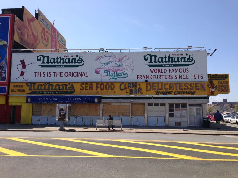 old Coney Island, Nathan's Hotdog stand