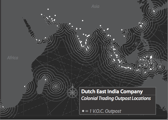 V.O.C. sites of which New Amsterdam was one.